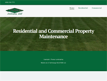 Tablet Screenshot of jthomaslandscaping.com
